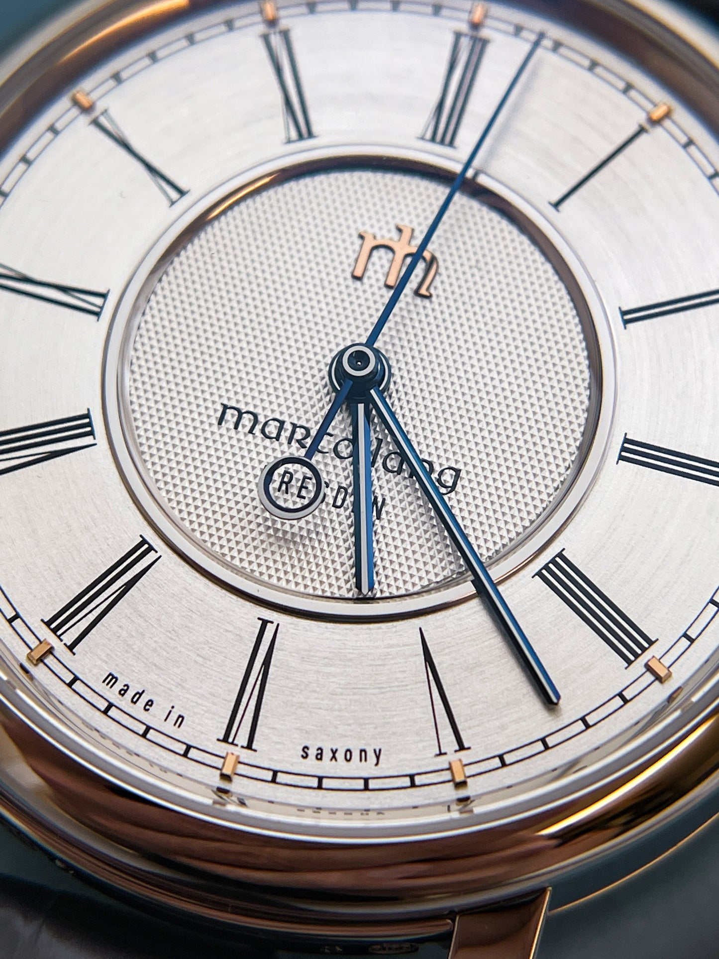 Marco Lang "Zweigesicht-1" Two face manual wind watch