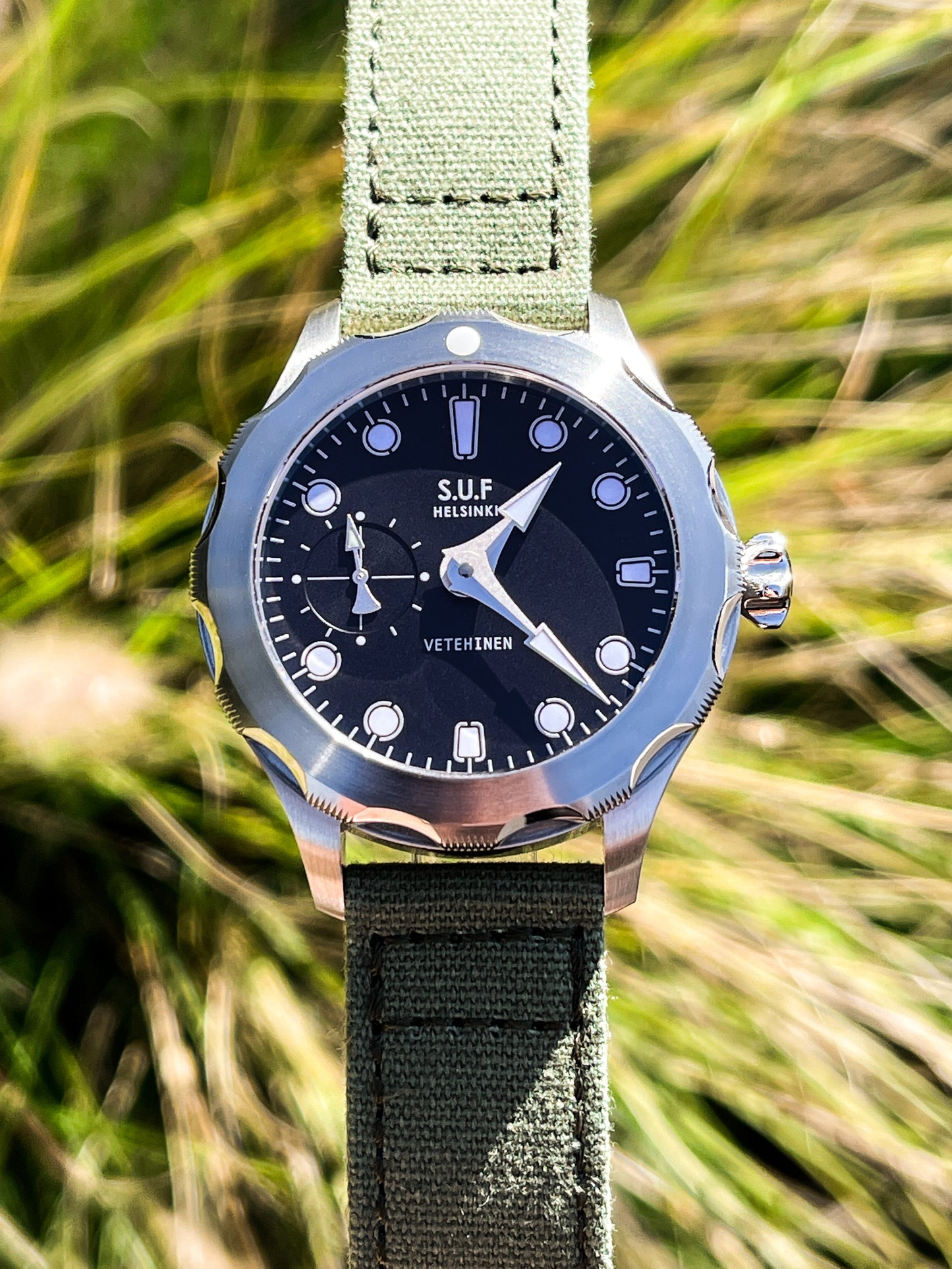 SUF Helsinki SS Vetehinen Black Dial #5/52 (Pre-Owned)