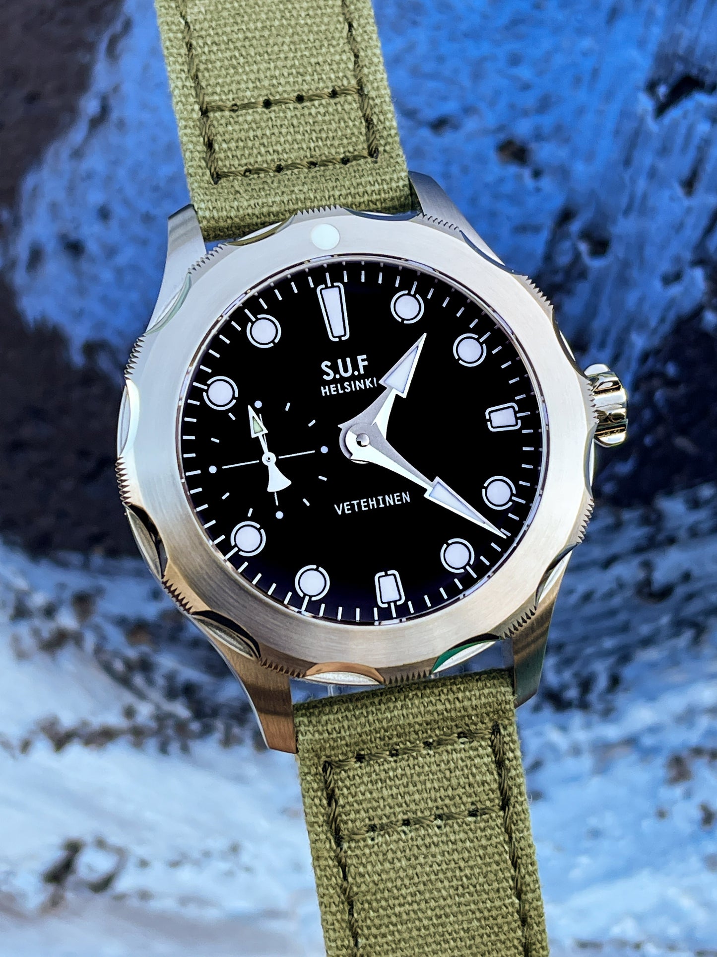 SUF Helsinki SS Vetehinen Black Dial #5/52 (Pre-Owned)