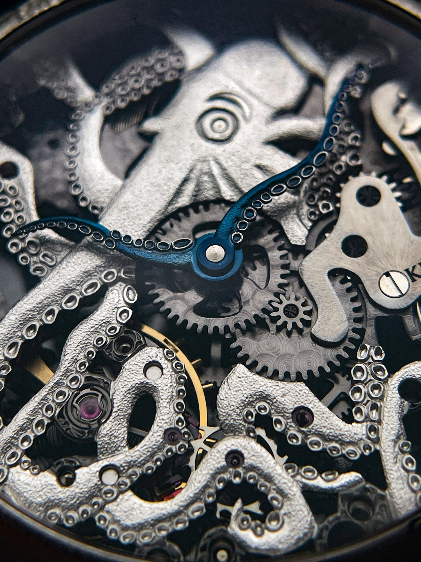 Kudoke "Free KudOktopus" Stainless Steel Watch