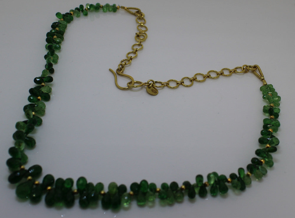 Passion Collection Green Garden Necklace