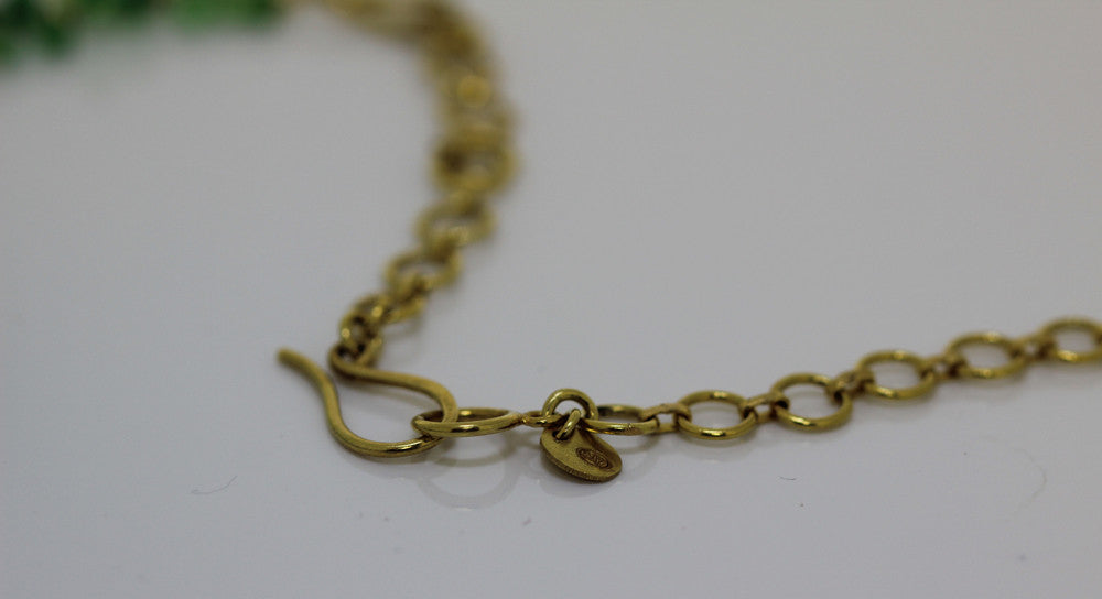 Passion Collection Green Garden Necklace