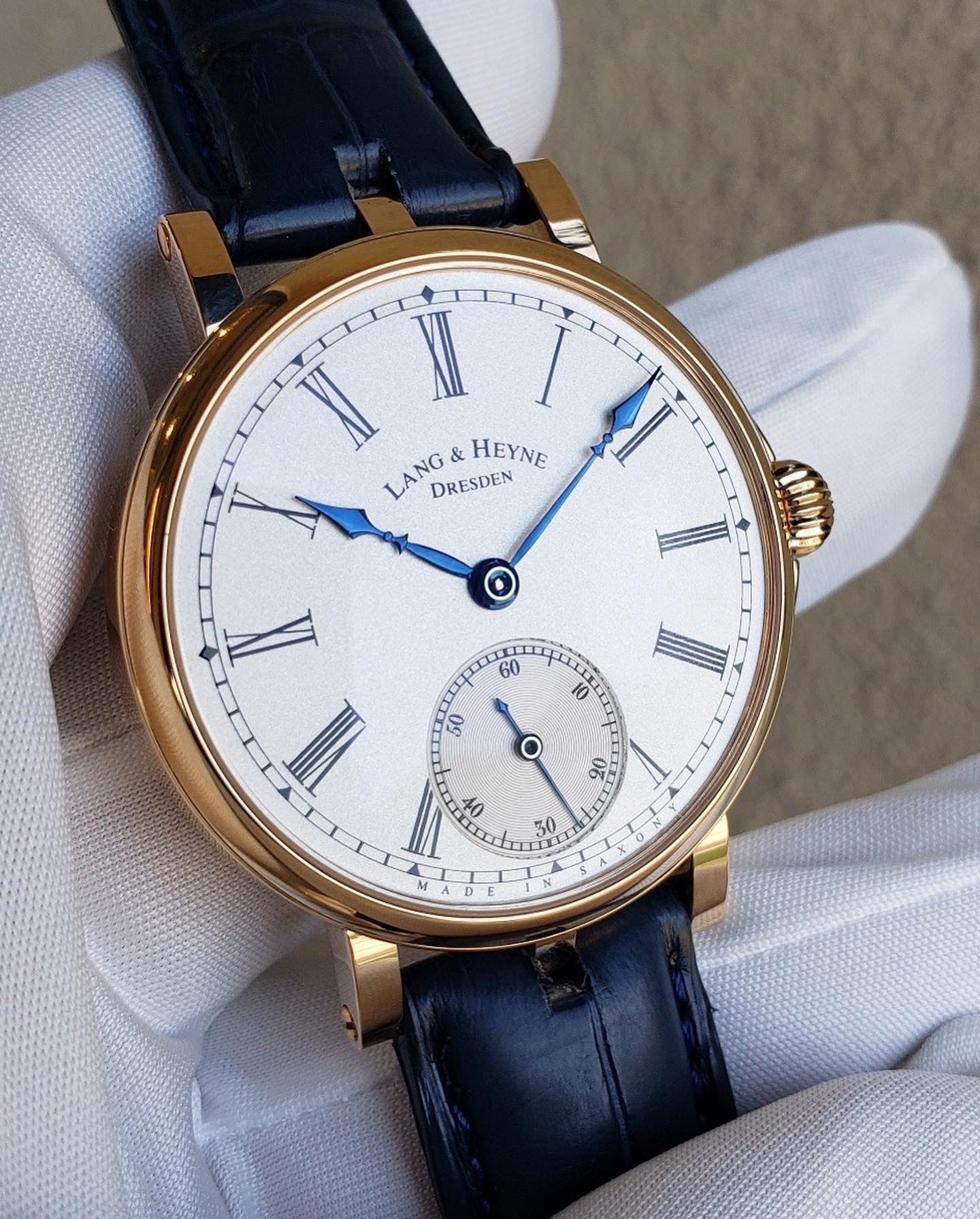 Lang & Heyne 18K RG Friedrich III Watch