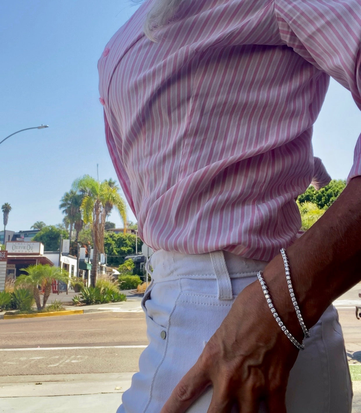 Classic 4-Prong Line Bracelet