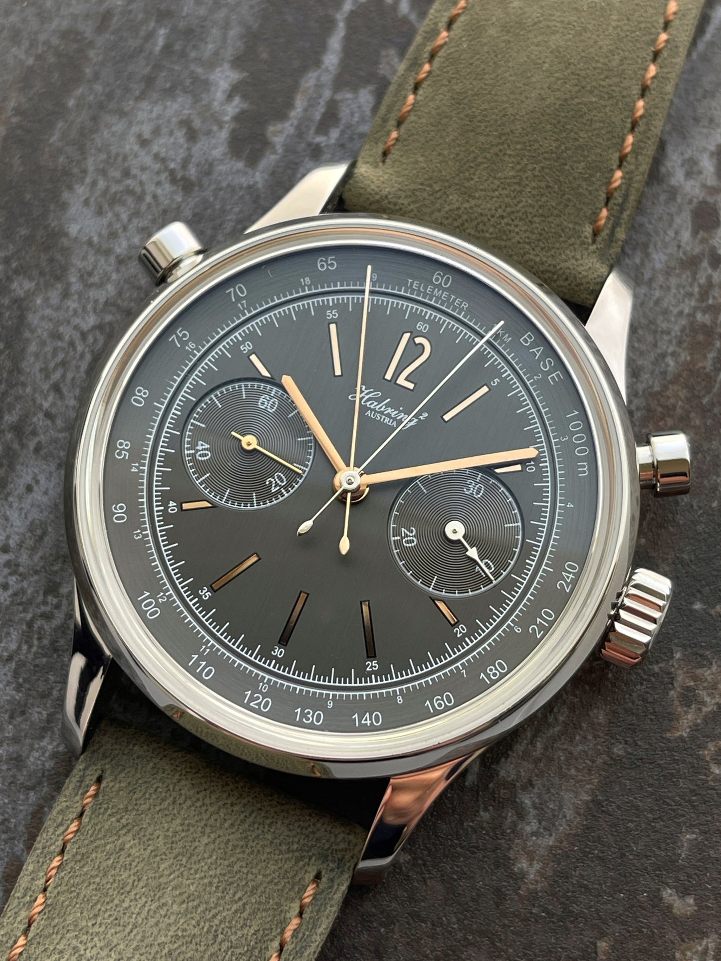 Habring² Doppel-Felix SS 42mm split seconds chronograph