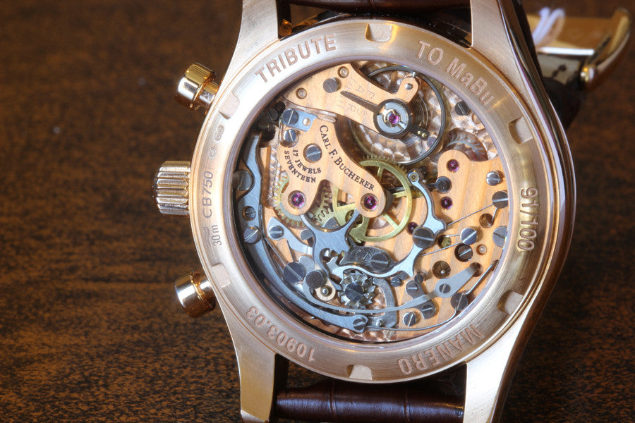 Carl F. Bucherer Manero Tribute to Mabu Red Gold Watch - 91 of 100