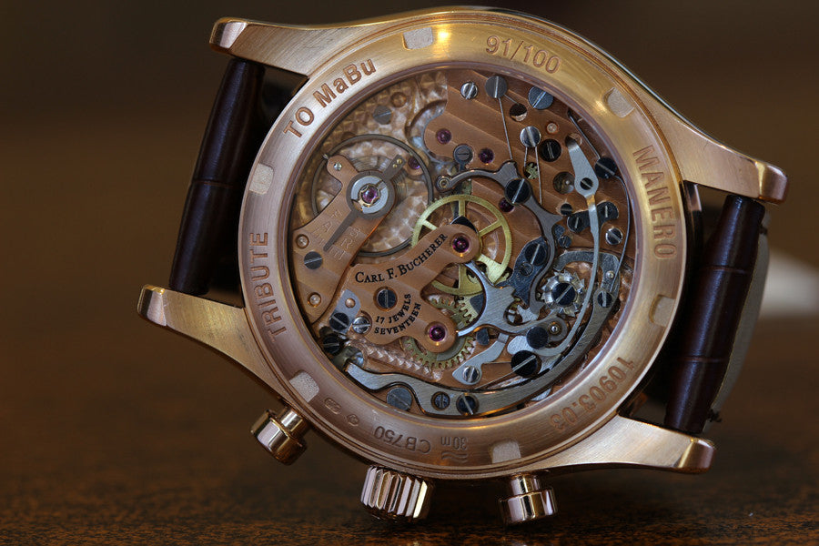 Carl F. Bucherer Manero Tribute to Mabu Red Gold Watch - 91 of 100