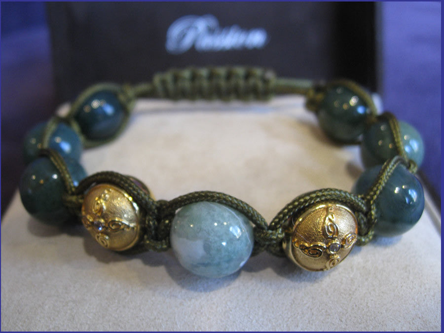 Passion Collection Grass Shambhala Bracelet