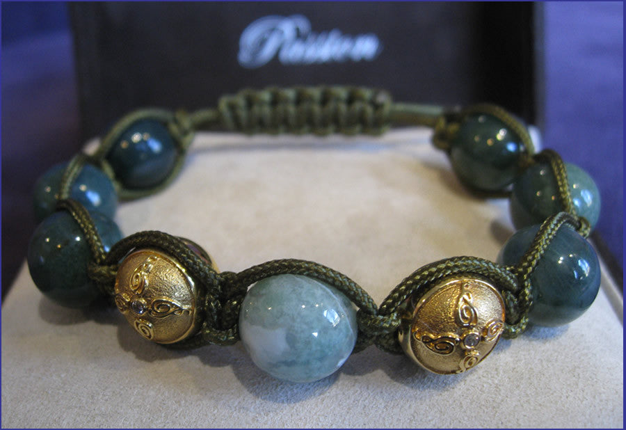 Passion Collection Grass Shambhala Bracelet