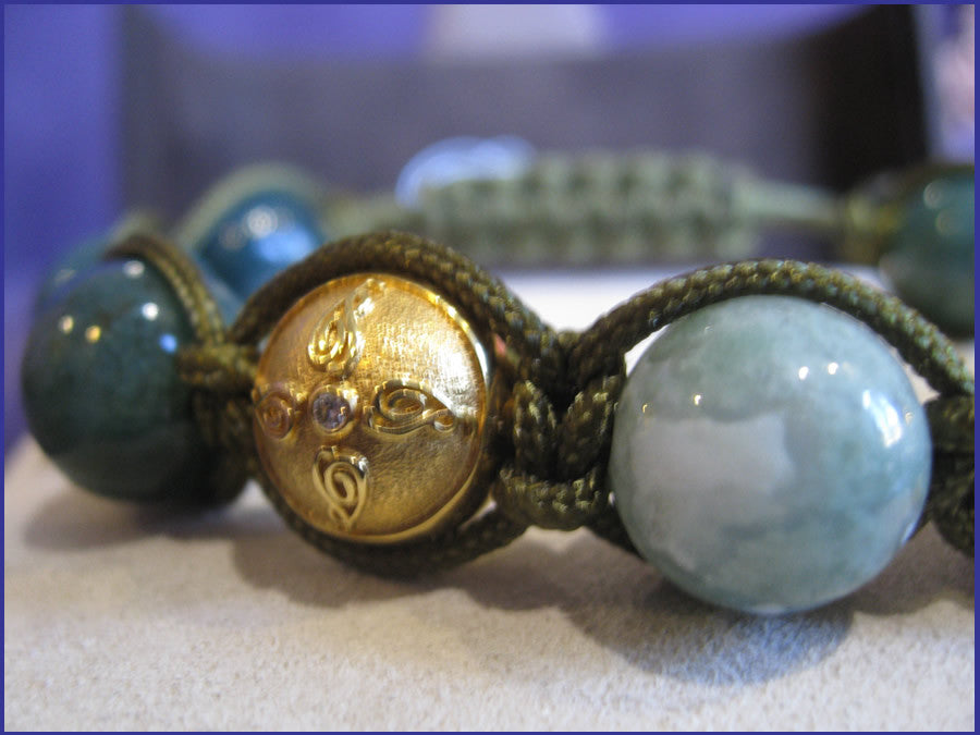 Passion Collection Grass Shambhala Bracelet
