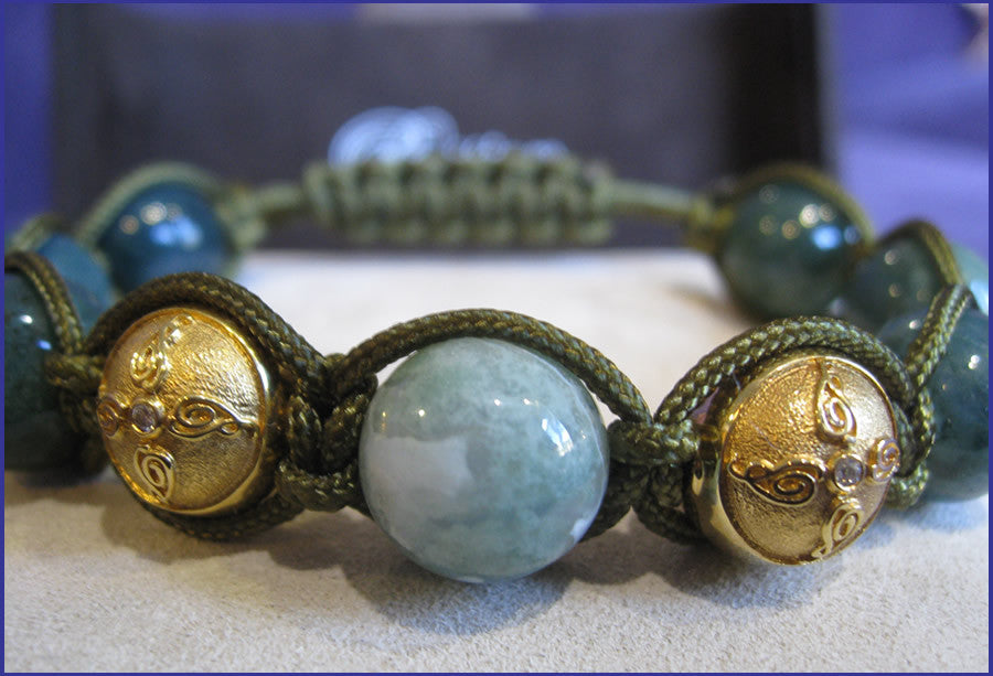 Passion Collection Grass Shambhala Bracelet