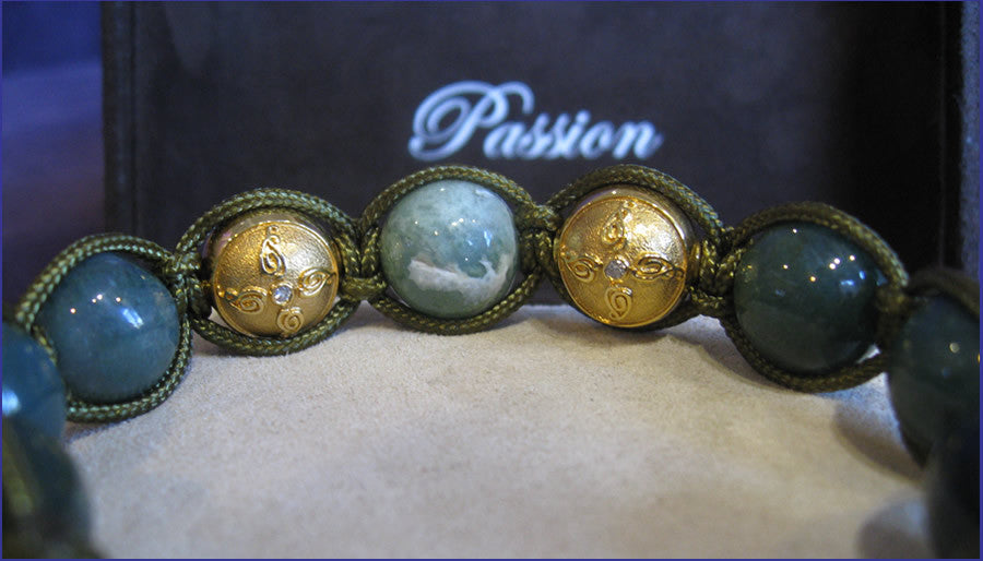 Passion Collection Grass Shambhala Bracelet
