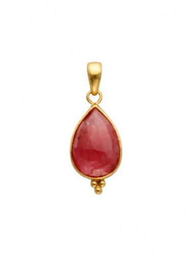 Steven Battelle Three Point Pendant Necklace