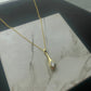 H20 18k Yellow Gold Hearts on Fire 0.54ctw Double Diamond Pendant