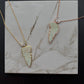 Celestial Opal & Diamond 0.26ctw Angel Wing Necklace