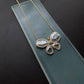 Bespoke Night Moth Sliced 3.34ctw Diamond Pendant set in 18k Yellow Gold & Platinum Surrounded by 0.67ctw Diamond Halo