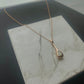 H20 Fancy Yellow 1.25ct Pear Shape Diamond set in 18k Rose Gold
