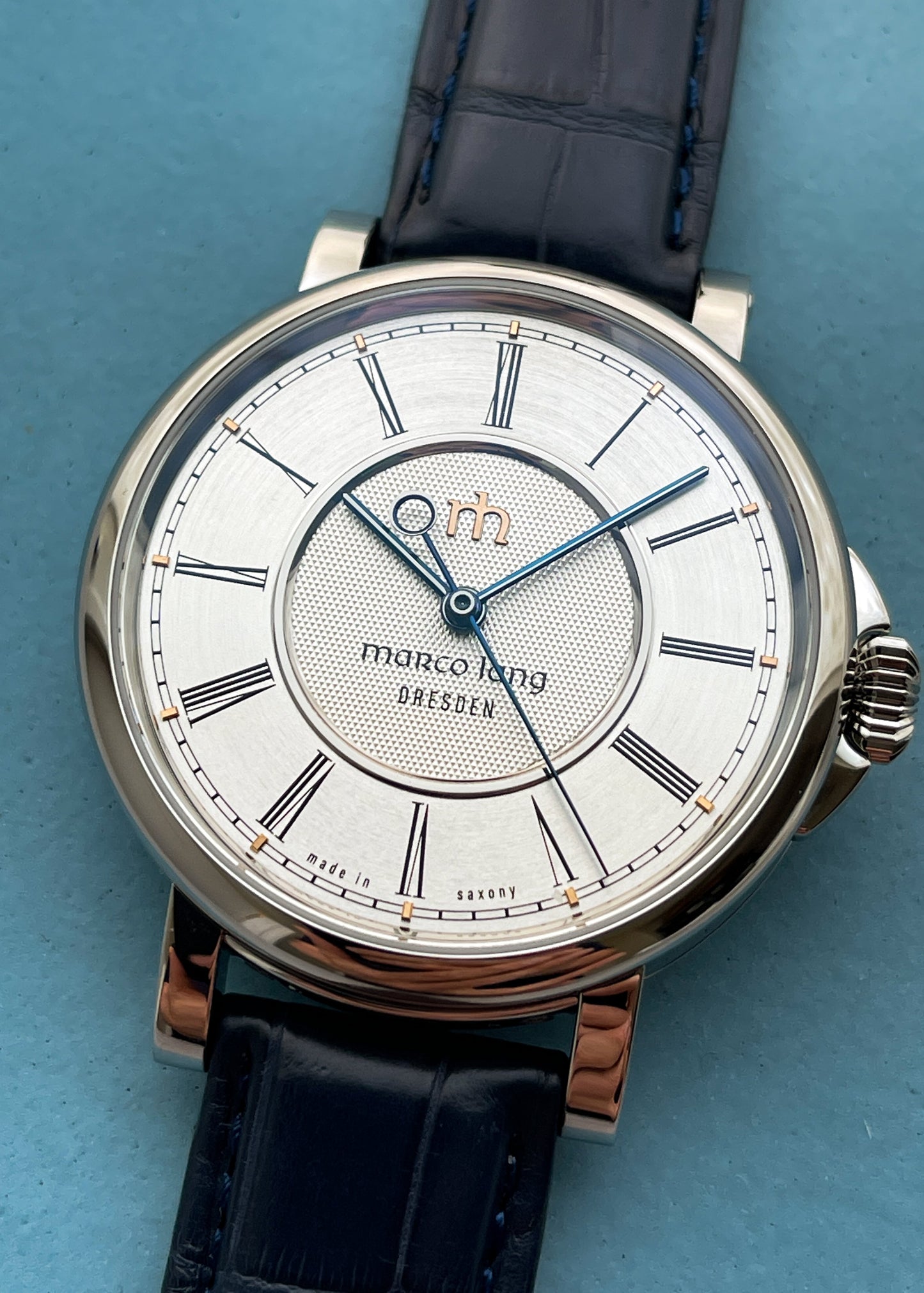 Marco Lang "Zweigesicht-1" Two face manual wind watch