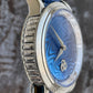 GoS Norrsken "1 out of 50" w/ Blue Guilloche dial, steel Damascus Bezel and steel Damascus case ring.