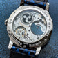 GoS Norrsken "1 out of 50" w/ Blue Guilloche dial, steel Damascus Bezel and steel Damascus case ring.