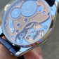 Estate SS 40.5mm Laine Gelidus Guilloche Green dial RG manual wind on strap B&P