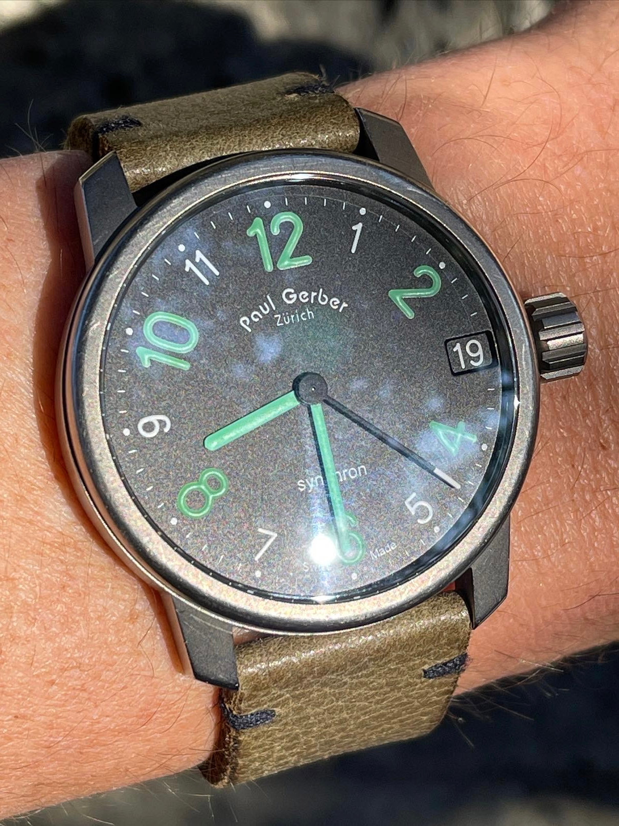 Paul Gerber Model 42 Synchron Watch (Estate)