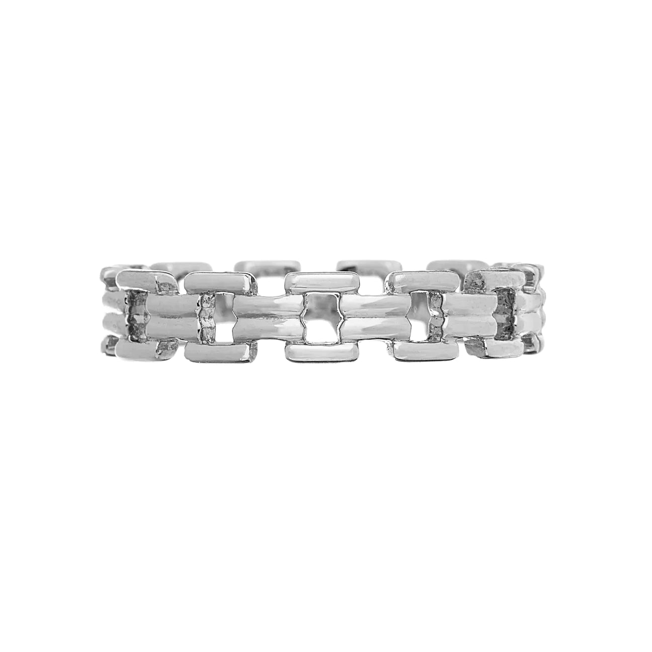 Sethi Couture 18k Cesta Band in White Gold
