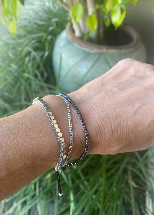 Earth Pachamama Black Diamond Bracelet