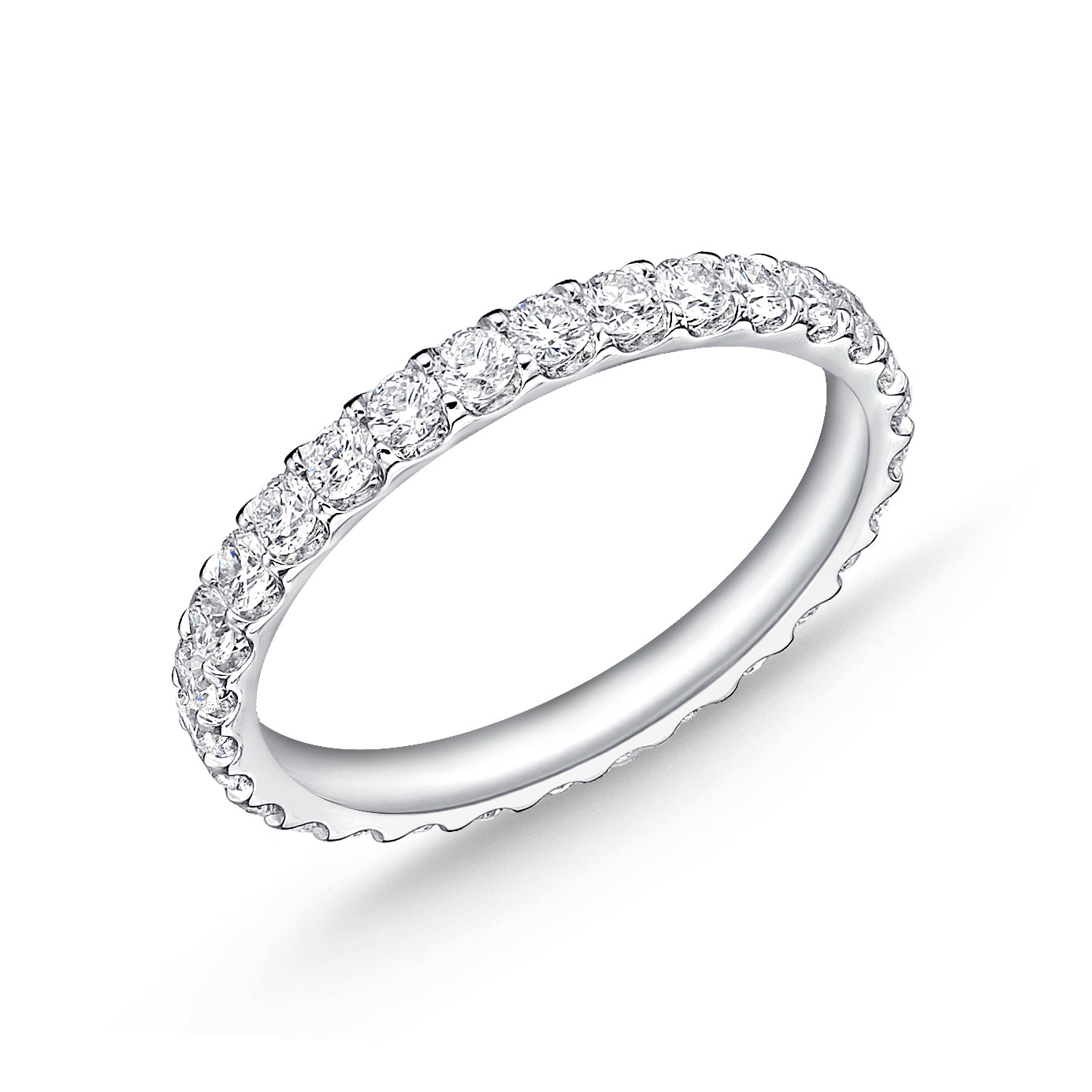 Passion Collection Diamond Eternity White Gold Band