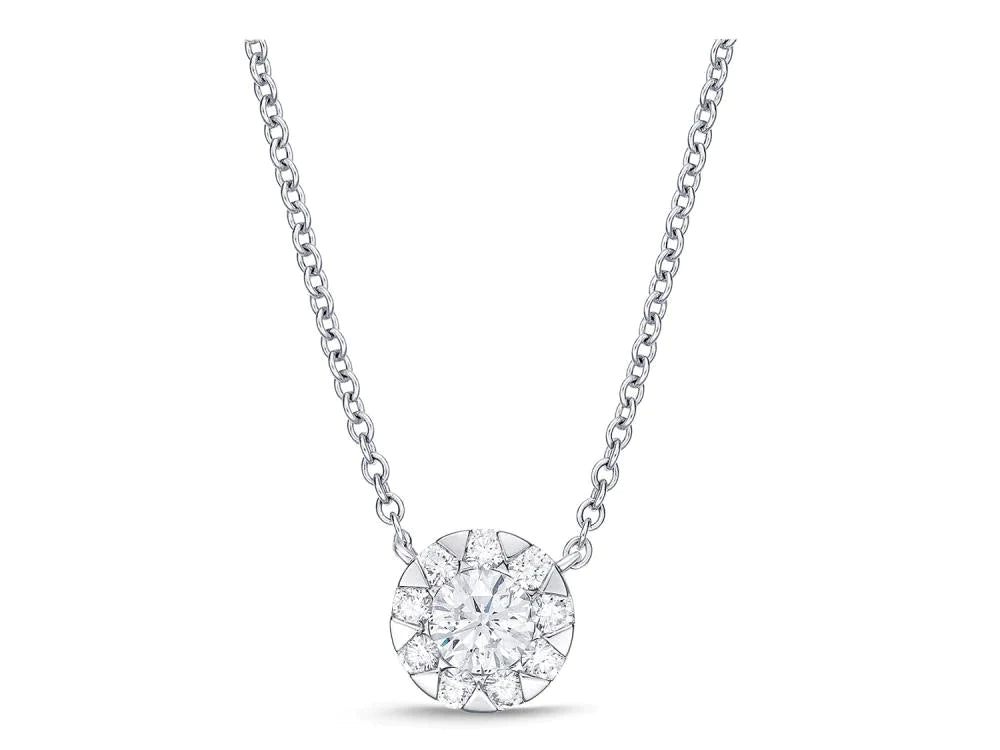 Celestial Collection .68ctw Diamond Super Nova Necklace in 18kw