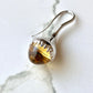 H20 Yellow Beryl 15.61 ctw. Cabochon Drop Earrings