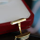 Estate Cartier Trinity 18K tri gold cufflinks