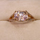 Passion Collection Padparadscha Sapphire and diamond ring