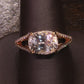 Passion Collection Padparadscha Sapphire and diamond ring