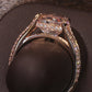 Passion Collection Padparadscha Sapphire and diamond ring