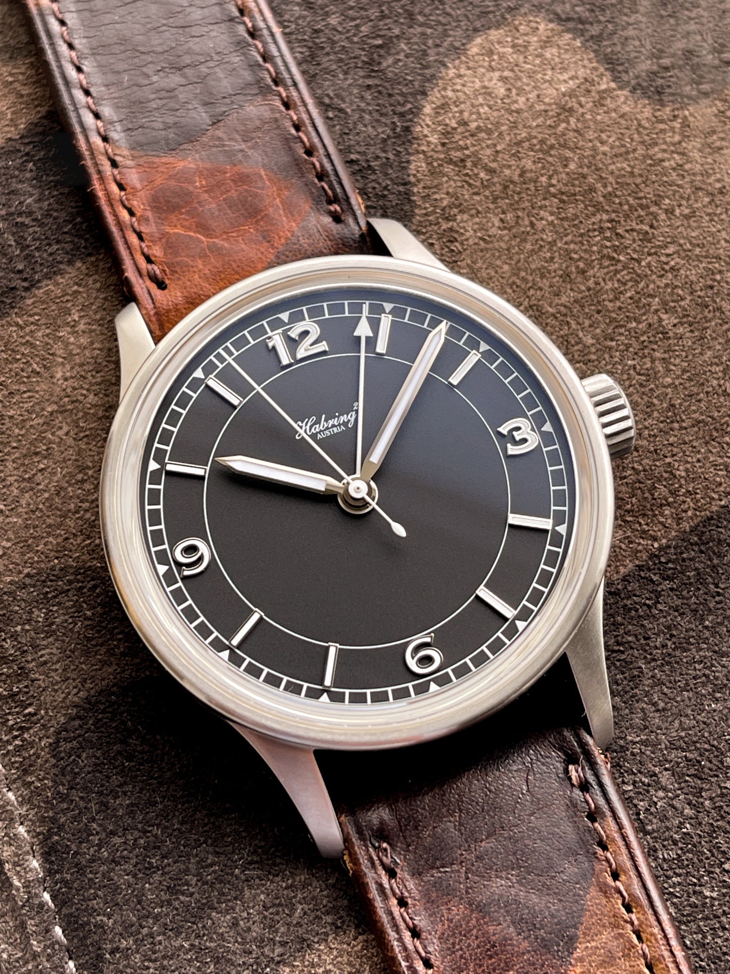 Habring² SS Chrono "COS ZM Pilot" on  strap
