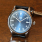 SUF Helsinki "180" S  Blue dial Ltd Edition Field watch on strap