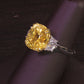 Passion Collection yellow sapphire & diamond ring