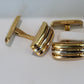 Estate Cartier Trinity 18K tri gold cufflinks