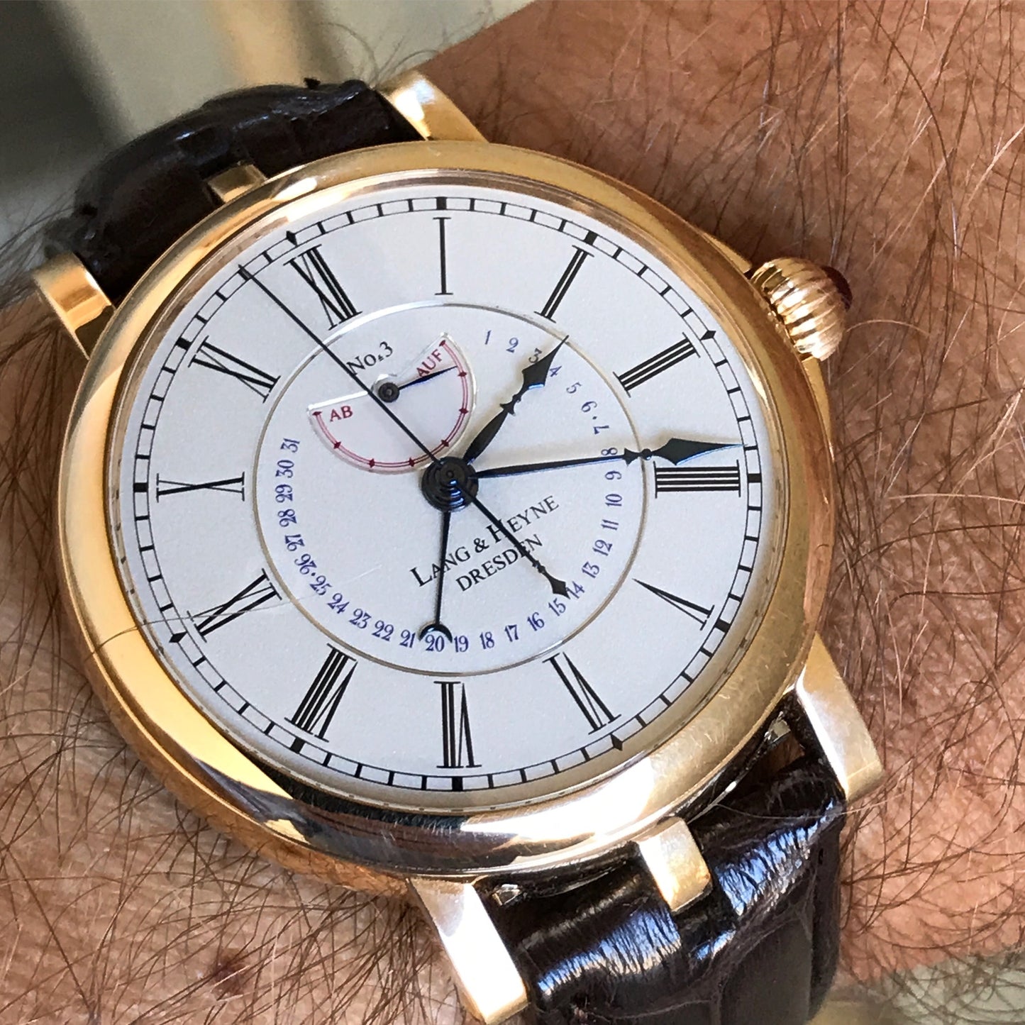 Lang & Heyne 18K RG Heinrich Watch