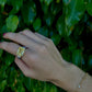 Pocket Full of Sunshine Yellow Sapphire 8.82ct & diamond Ring