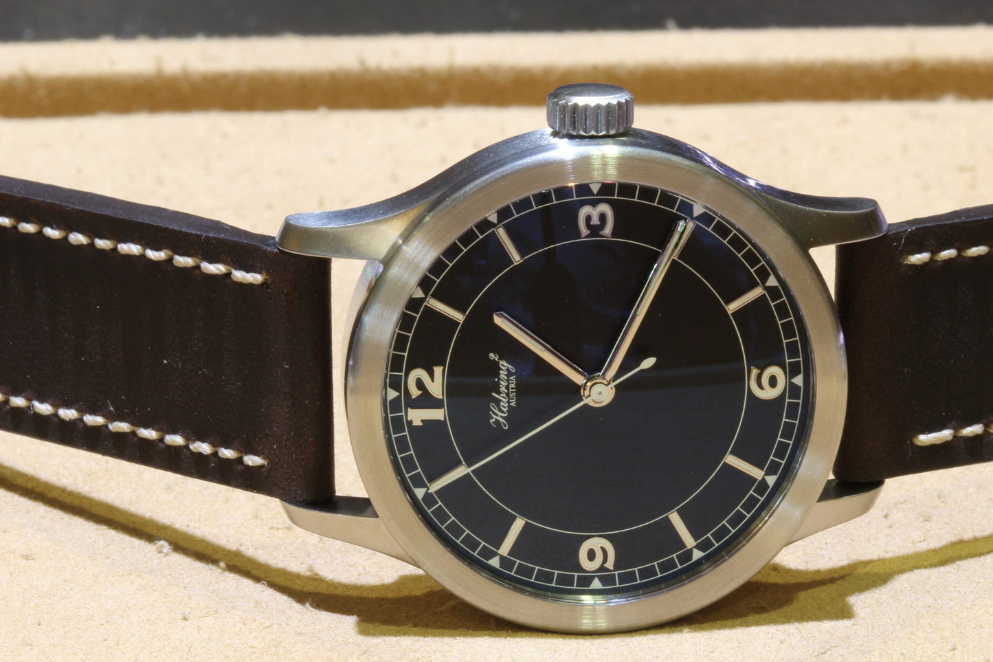 Estate HABRING² Jumping Seconds Automatic Pilot watch