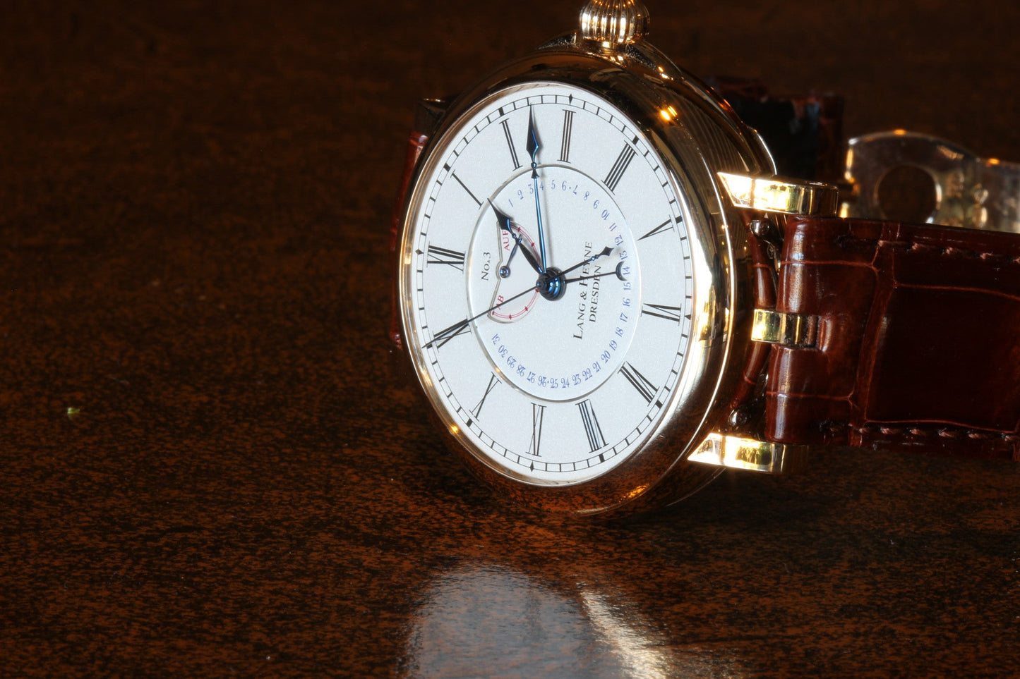 Lang & Heyne 18K RG Heinrich Watch