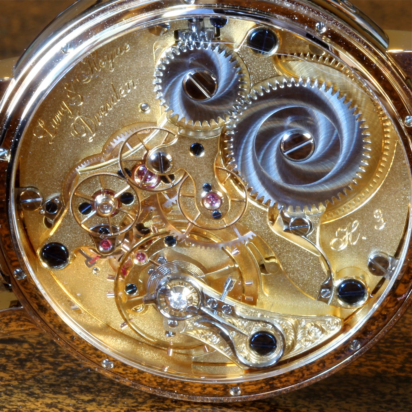 Lang & Heyne 18K RG Heinrich Watch
