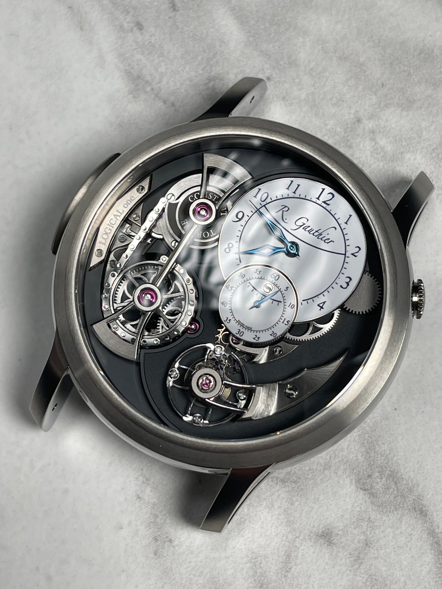 Romain Gauthier Logical One Watch, Titanium Final Edition #9/20