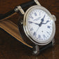 Estate very rare early Speake-Marin Serpent Calendar enamel dial 42mm watch