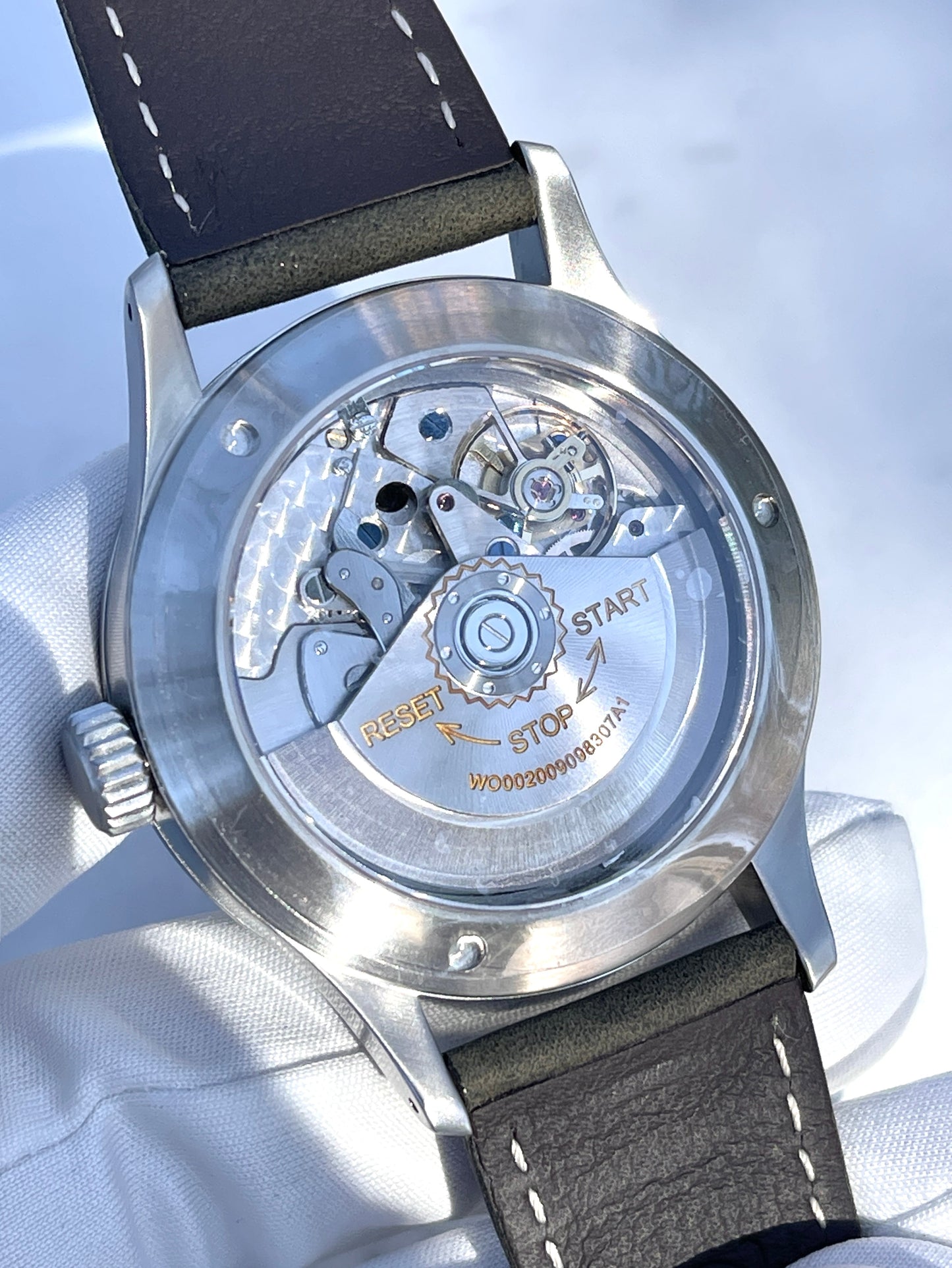 Habring2 42mm "COS ZM" Pilot White Dial, Serial 01-2022