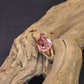Passion Collection Peach Spinel & diamond 18K RG ring