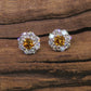 Passion Collection natural colored Diamond stud earrings