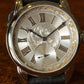 RPaige Wrocket hand engraved Silver & Gold dial watch